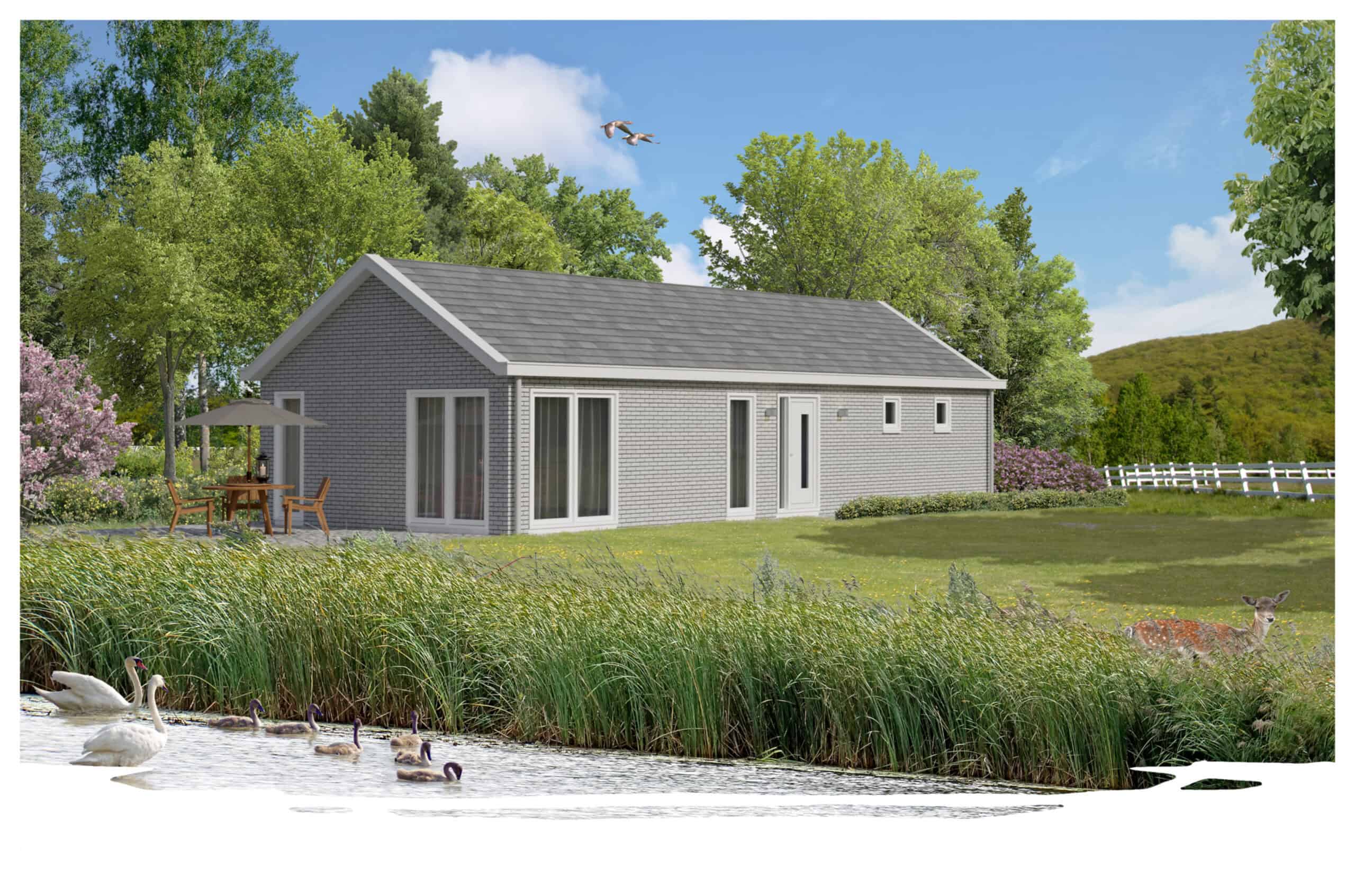 woonwagenwoning - Friesland - zadeldak